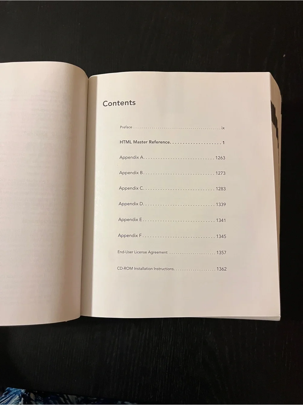 (Original $59.99) IDG Books HTML Master Reference Paperback Book CD 1999 ISBN 07